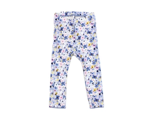 Name It chambray blue blomstret legging